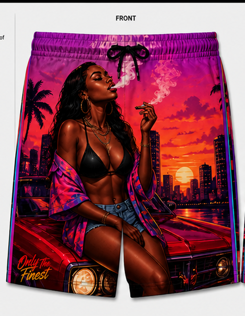Only The Finest Vices - Swim Trunks