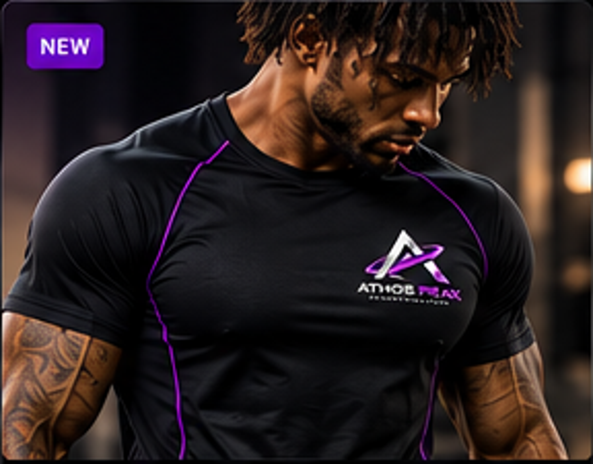 Athos Peak Men's Performance Tee single product image | Powered by Only The Finest