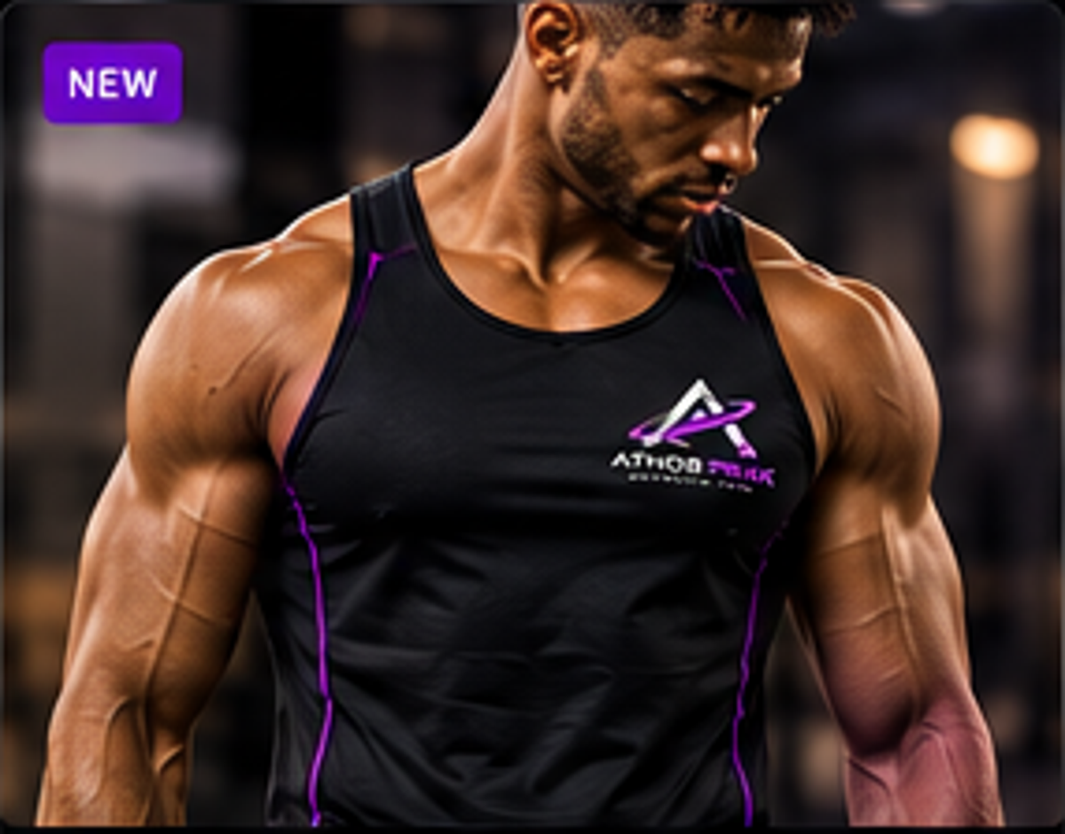 Athos Peak Men's Performance Tank single product image | Powered by Only The Finest