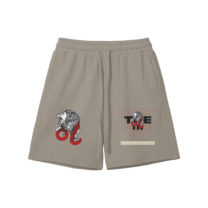 King of the Jungle Shorts Design 05 Waffle Heavyweight