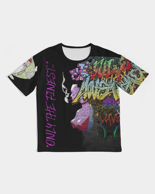 Black Graffiti Tee Men's Premium Heavyweight Tee